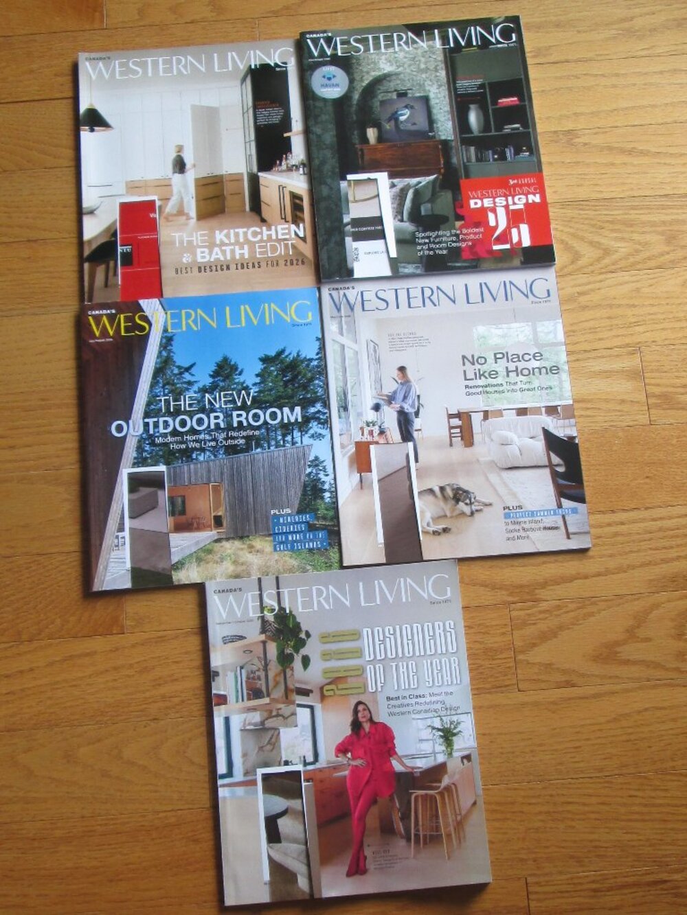 Western Living magazine - Jan, March, May, July, Sept 2026 - 5 issues